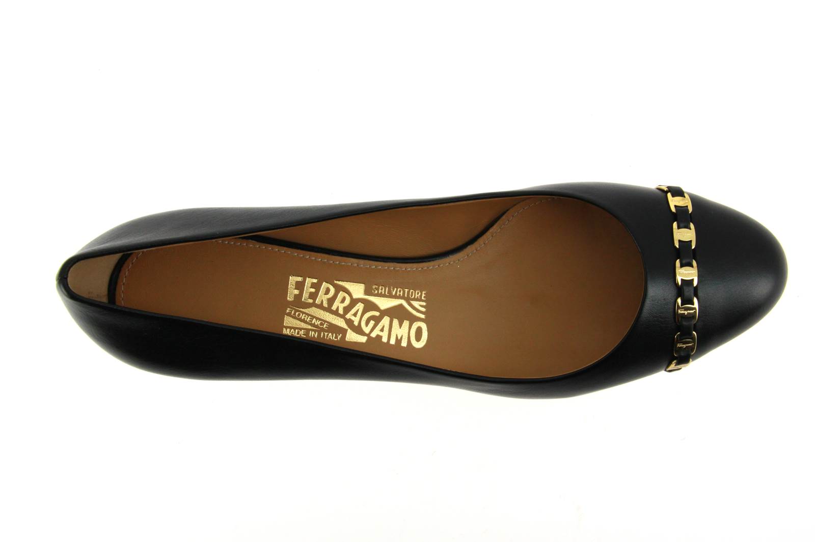 Salvatore Ferragamo Pumps PIM CALF NERO (37 )