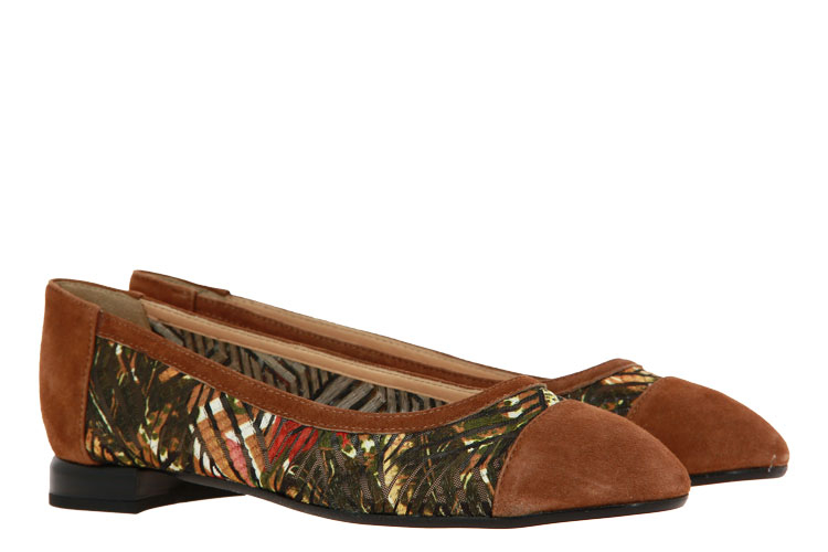 Brunate Ballerina CAMOSCIO BRANDY RETE SAFARI (39½)