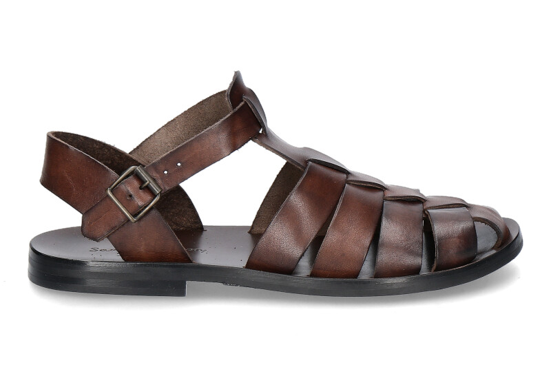 The Sandals Factory by Emozioni Gladiator Sandale M7533 BROWN- dunkelbraun