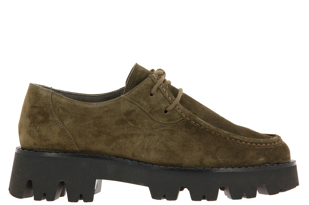 Paul Green Schnürschuh SOFT SUEDE MILITARY