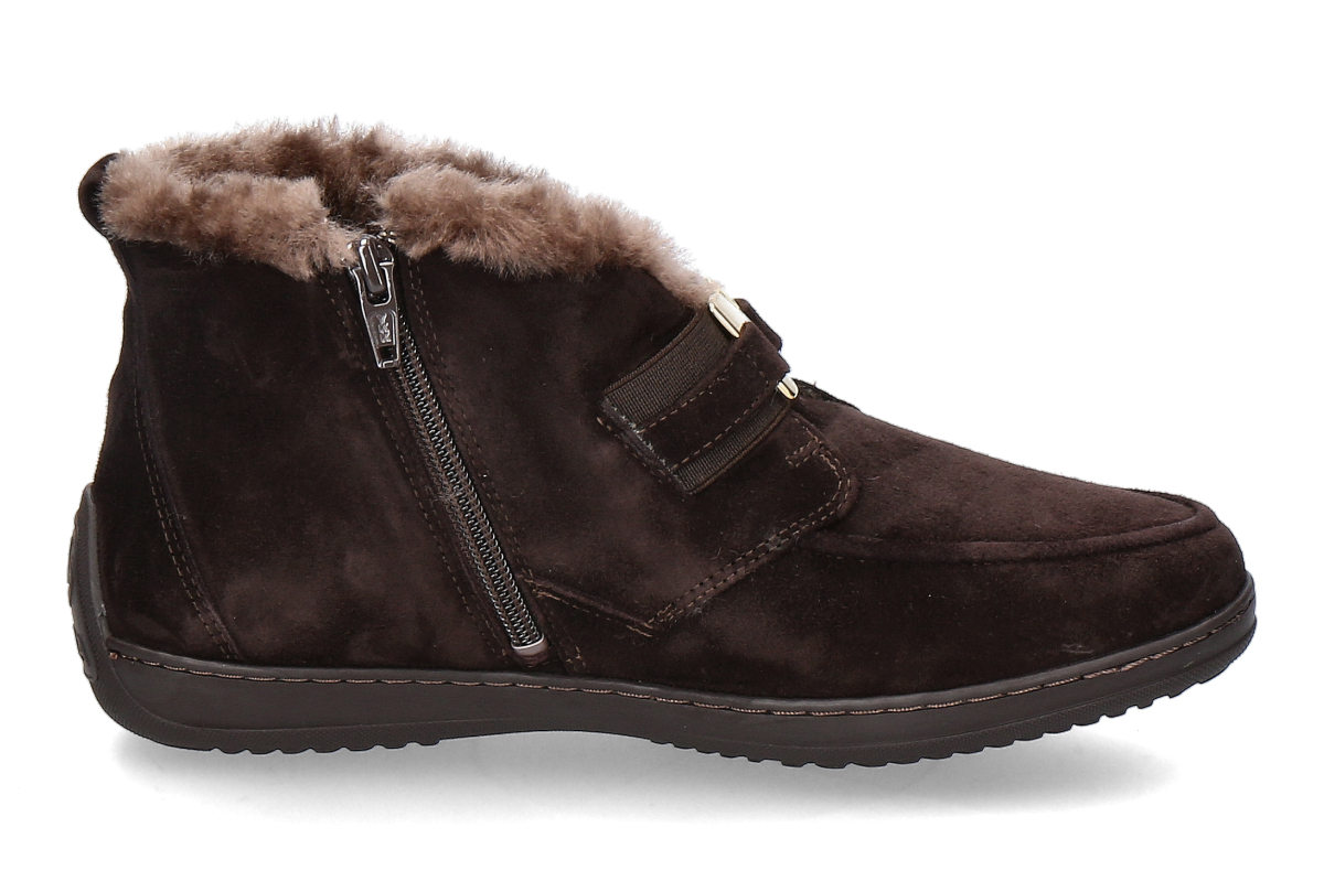 Mania Stiefelette 1410 CAMOSCIO- dunkelbraun_242200145_4