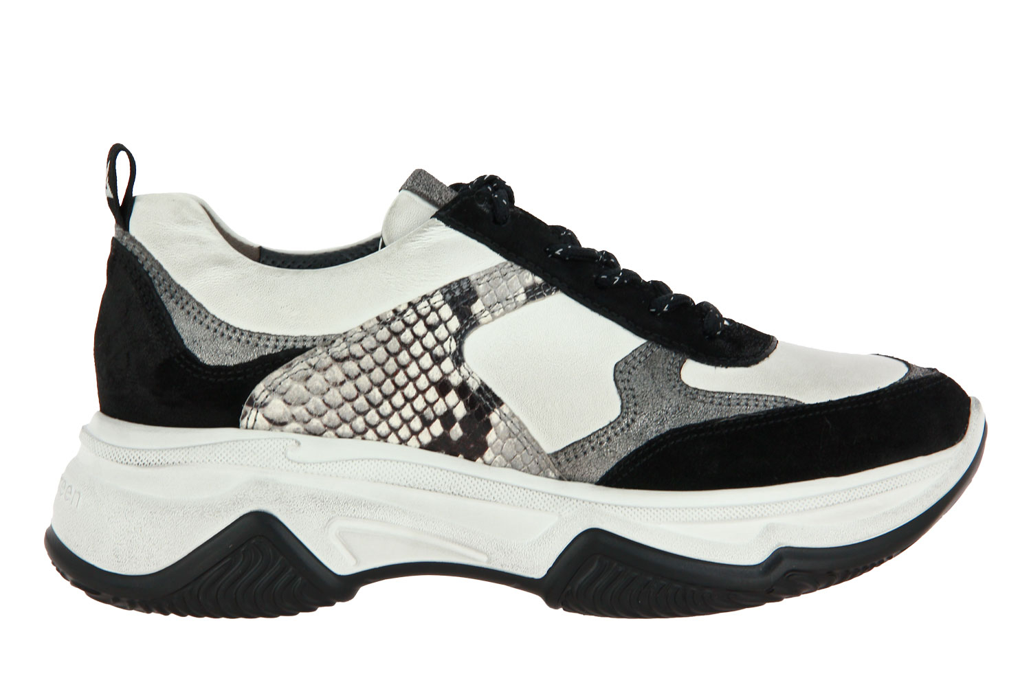 Paul Green Sneaker SUEDE MAMBA BLACK PEBBLE (38½)