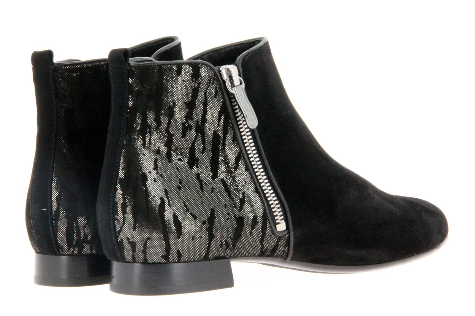 Hassia Stiefelette FERMO SAMTZIEGE BLACK (37 )