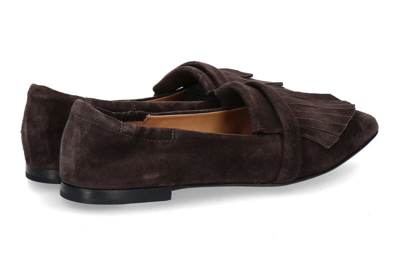 Pomme D'Or Slipper GRACE CAMOSCIO CHOCOLATE (36)