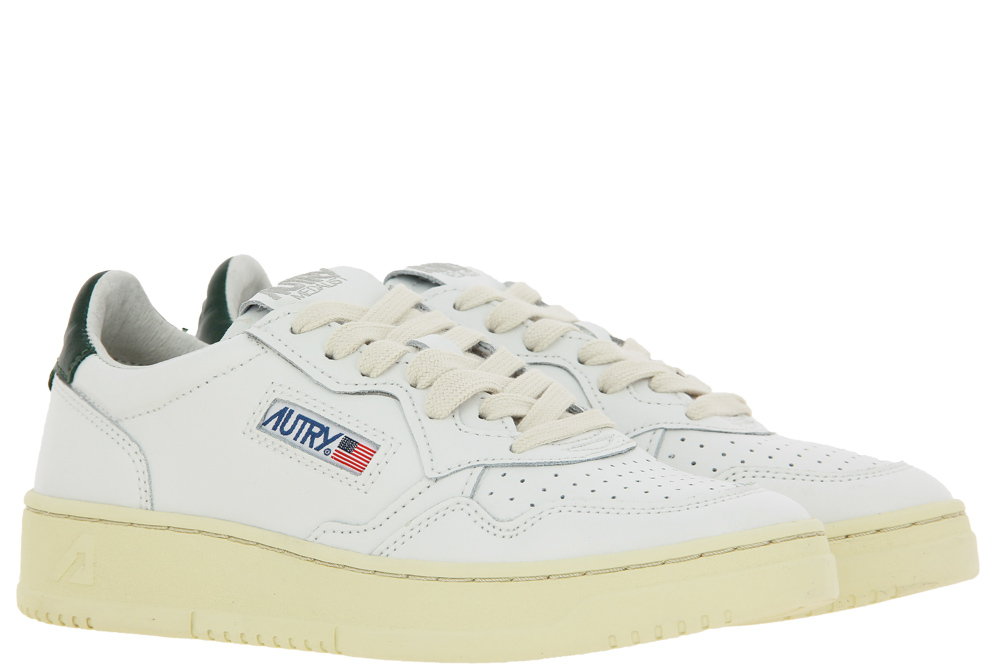 Autry Sneaker LOW WOMAN LEATHER WHITE/MOUNT