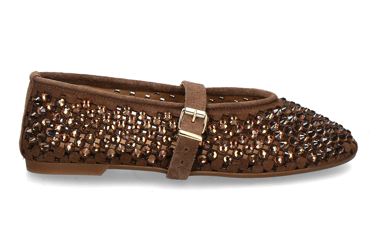 mimmù Ballerina CLEO CAMOSCIO- sesamo/ braun