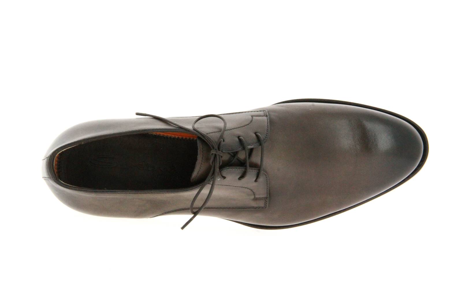 Santoni Schnürer NAPPA COFFEE (42½)
