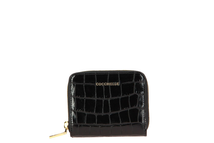 Coccinelle Geldbörse CROCO VERNICE NOIR