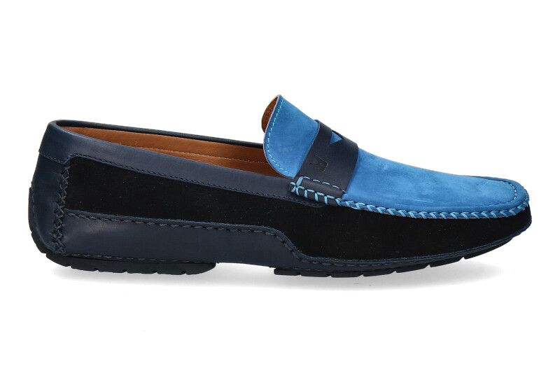 Moreschi Slipper BAVIERA BLU SCURO