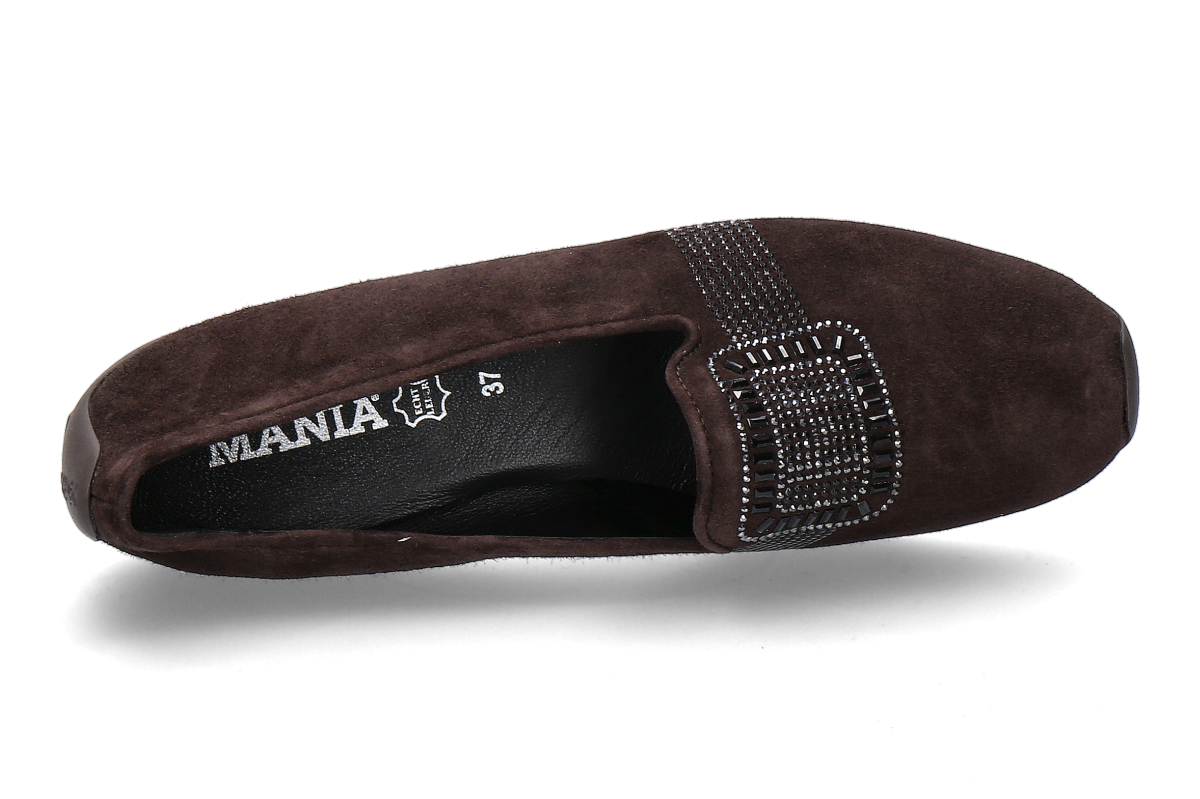 Mania Loafer MB1218 CAMOSCIO- coffee_242300157_4