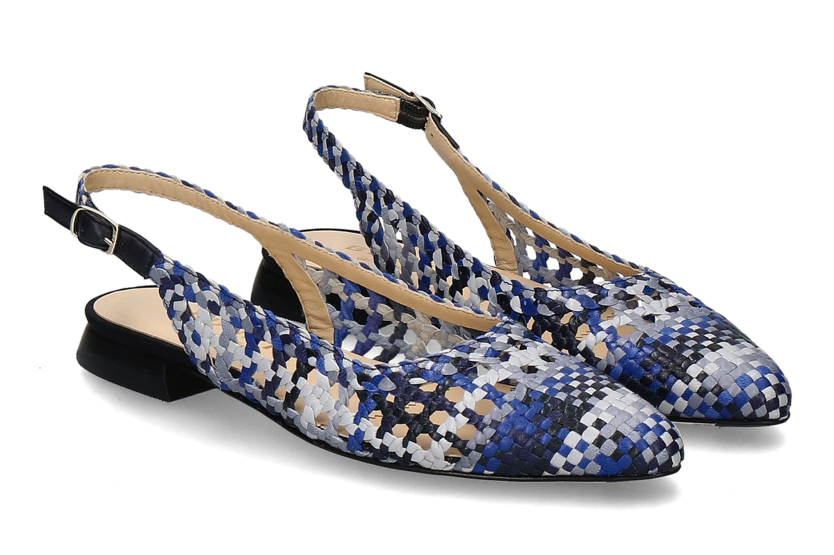 Brunate Slingballerina WOVEN MULTI- blau/ mehrfarbig