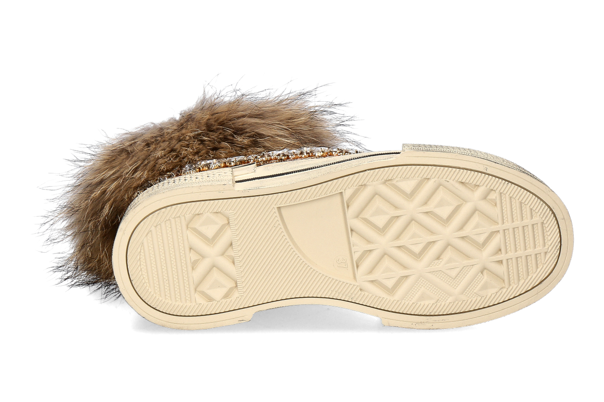 Nan-Ku Couture High-Top Sneaker gefüttert EFD04C - beige_236400065_4 Nan-Ku Couture High-Top Sneaker gefüttert EFD04C - beige_236400065_4