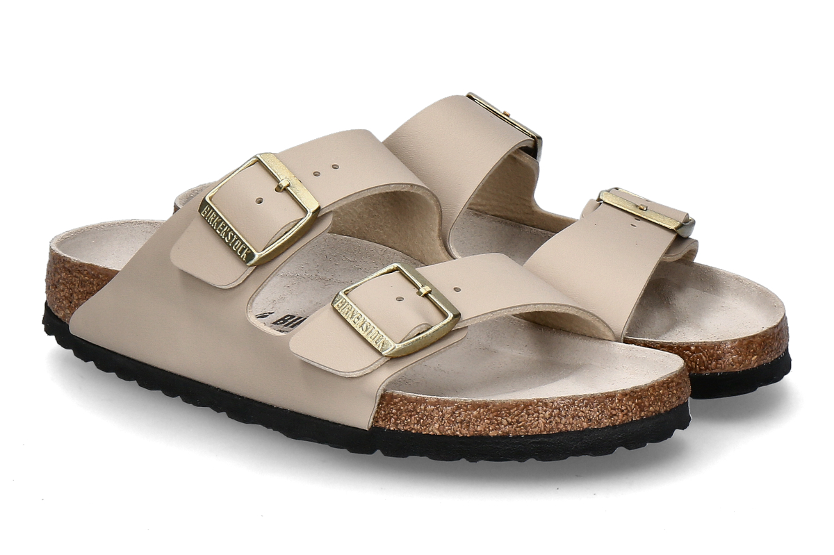 Birkenstock Damen- Pantolette ARIZONA BS- oyster/ beige