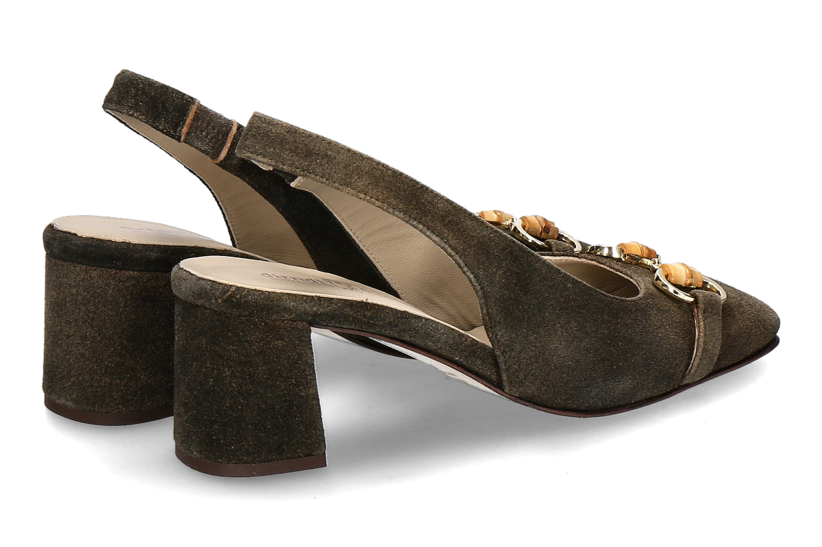 dirndl + bua Slingpumps ANTIKBOCK- akazie_294700003_2