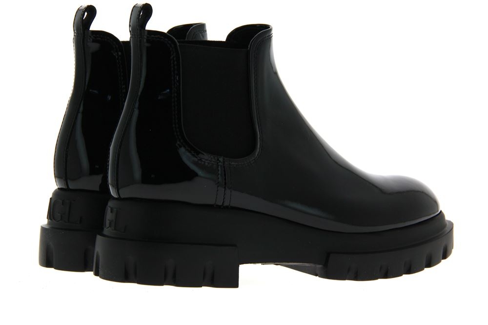 Attilio Giusti Leombruni Chelsea Boot LACKLEDER SCHWARZ (38)