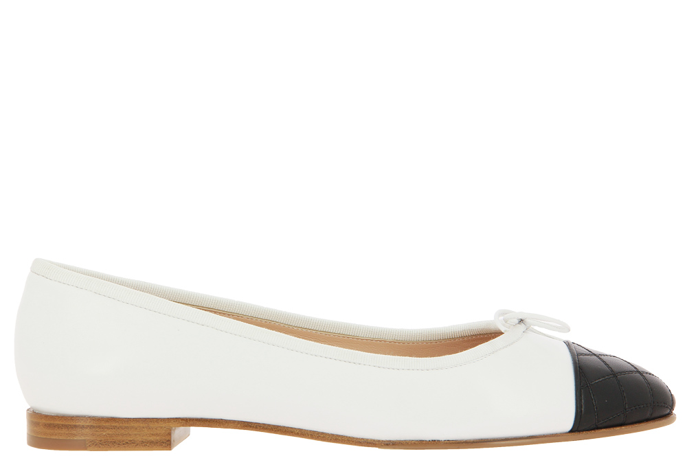 Unützer Ballerina NAPPA BIANCO/NAPPA NERA (41½) Unützer Ballerina NAPPA BIANCO/NAPPA NERA (41½)