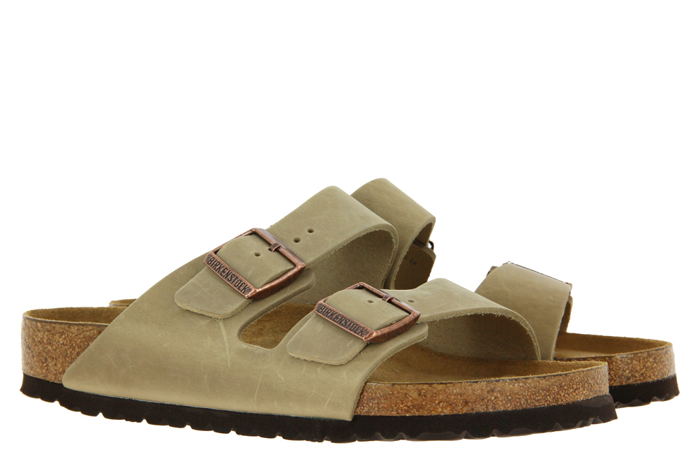 Birkenstock Pantolette ARIZONA BS NORMAL TABACCO BROWN