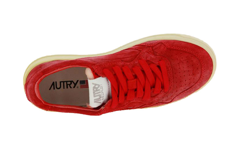 Autry Sneaker LOW WOMAN SUEDE SCARLET (37 )