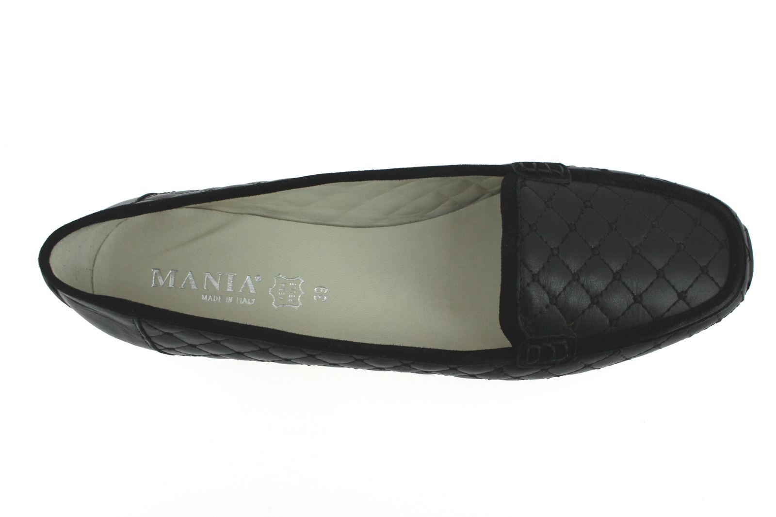Mania Slipper NAPPA STEP NERO (39½)