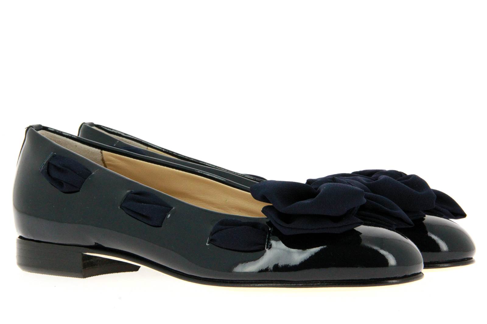 Gabriele Ballerina SETA BLU VERNICE (40)