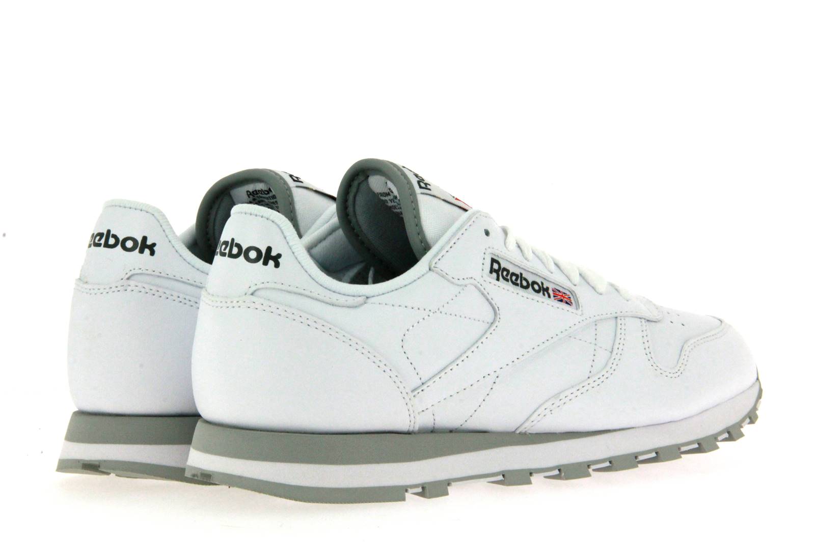 Reebok Sneaker CLASSIC LEATHER WHITE LT. GREY (48½)