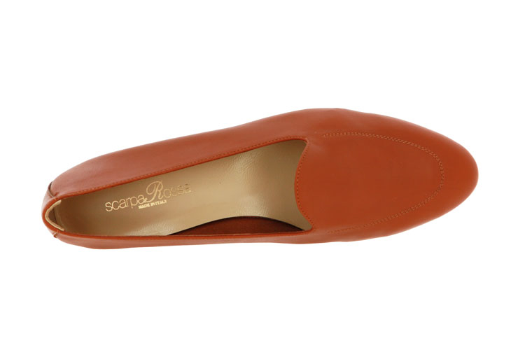 ScarpaRossa Slipper BENITO NAPPA COGNAC (38)