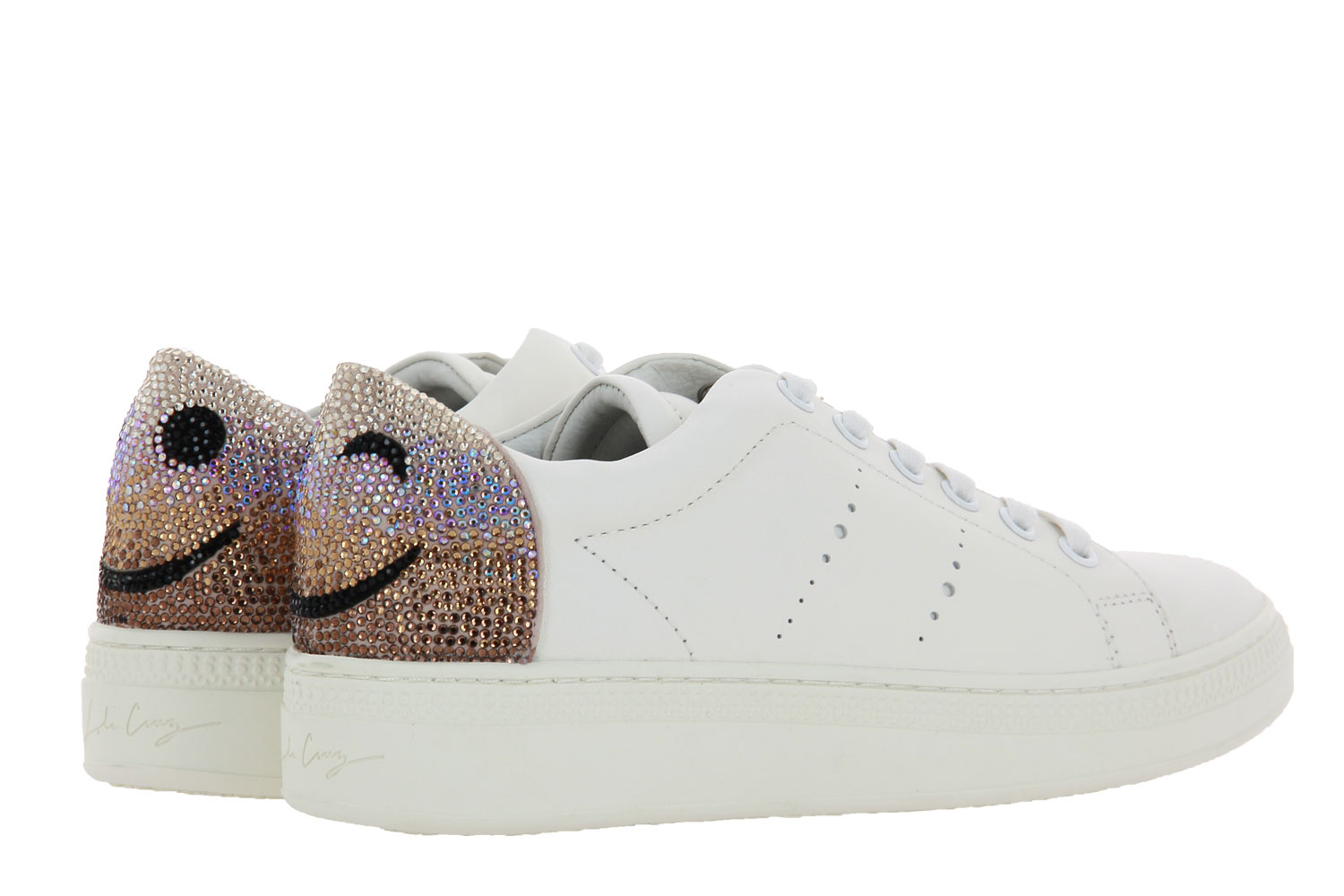 Lola Cruz Sneaker SMILEY NUDE MAQUILLAJE (38)