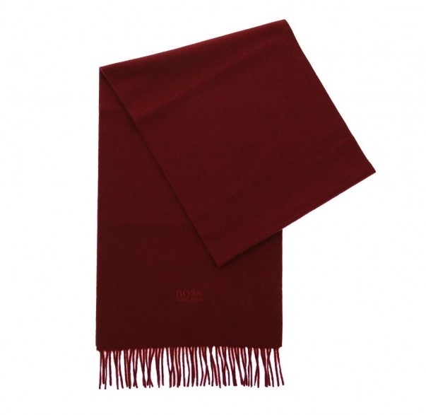Hugo Boss TAILORED Schal T-SCOTTAS ROT