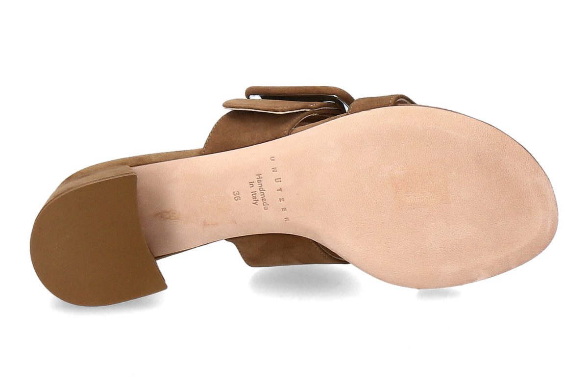 Unützer Pantolette CAMOSCIO- taupe_282200030_4