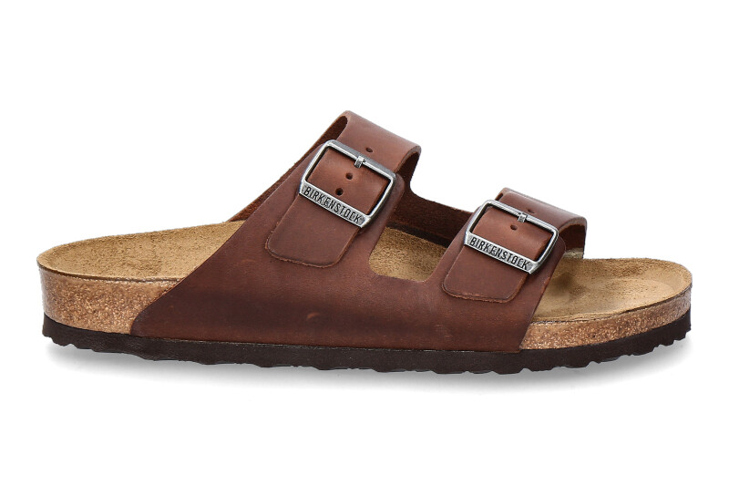 Birkenstock Pantolette ARIZONA VINTAGE WOOD ROAST NORMAL