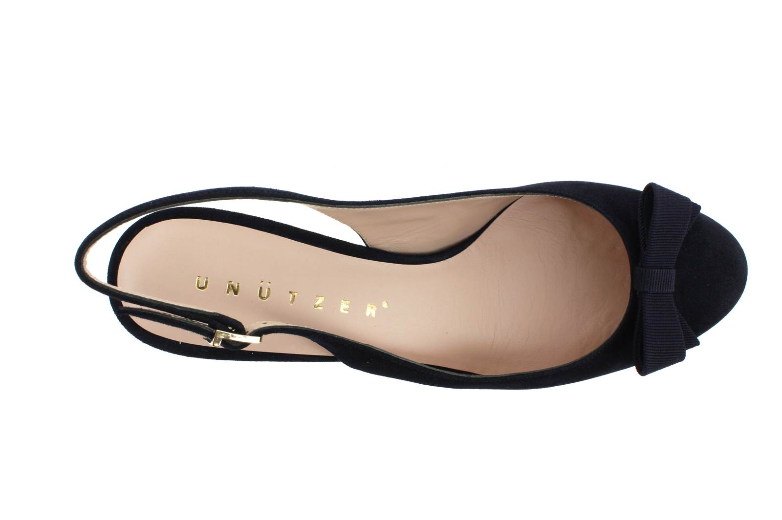 Unützer Slingpumps CAMOSCIO BLU (42)