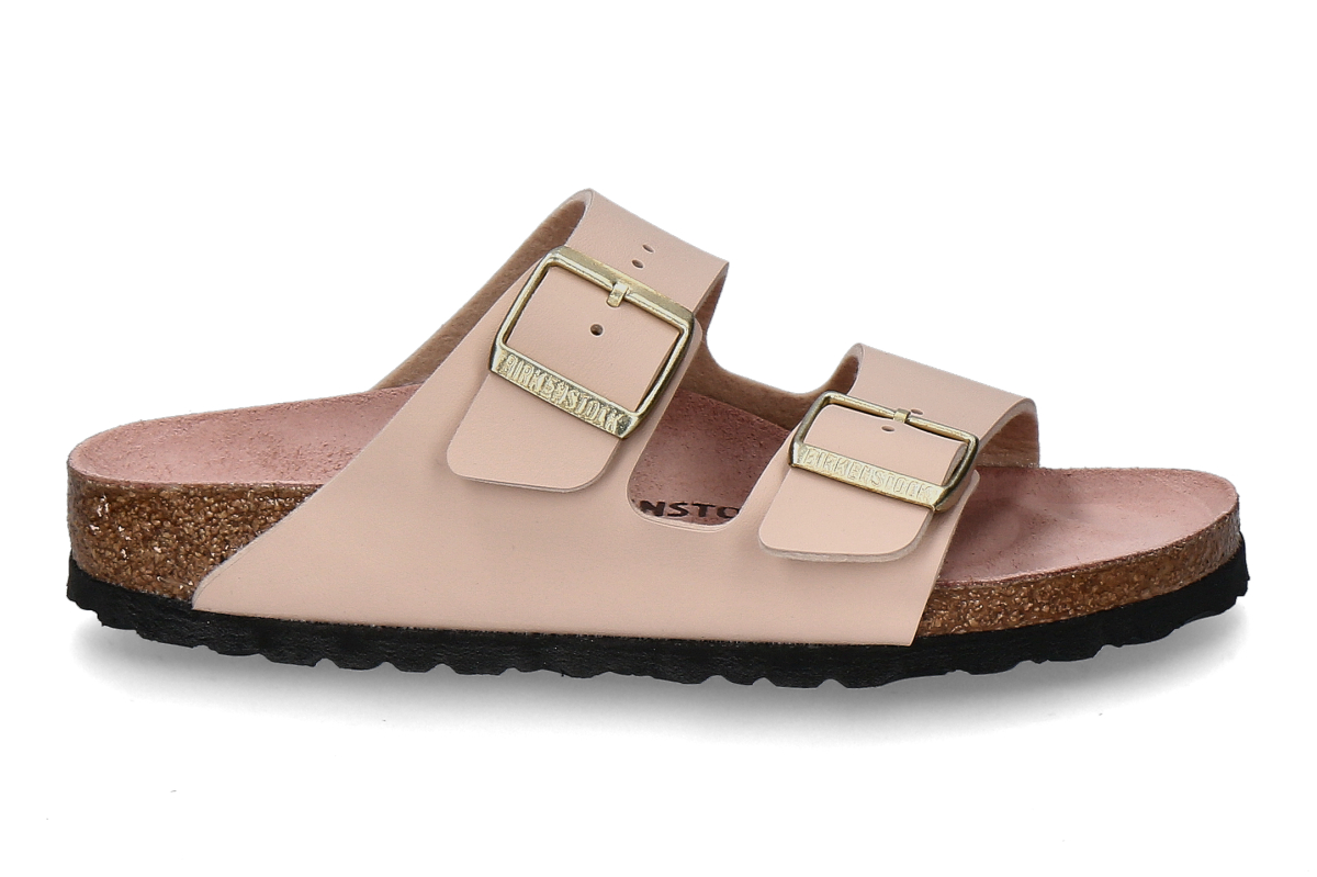 Birkenstock Damen- Pantolette ARIZONA BS TRIPLES- pink clay/ beige