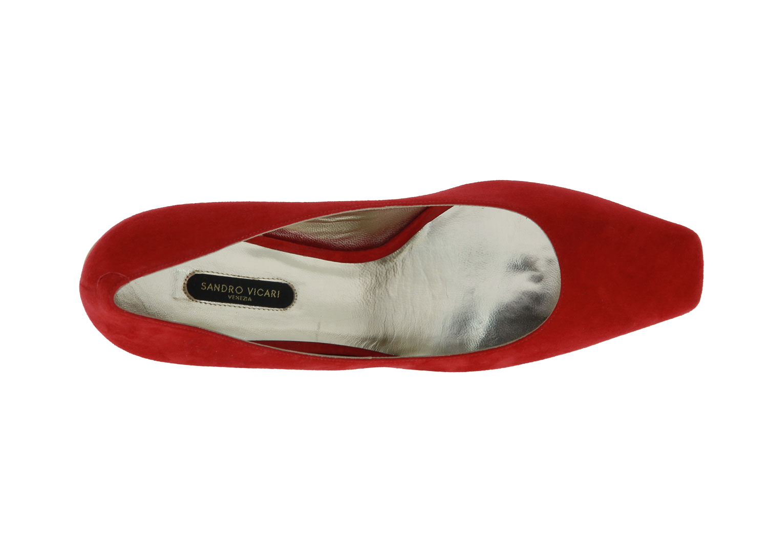 Sandro Vicari Pumps CAMOSCIO ROSSO (39)