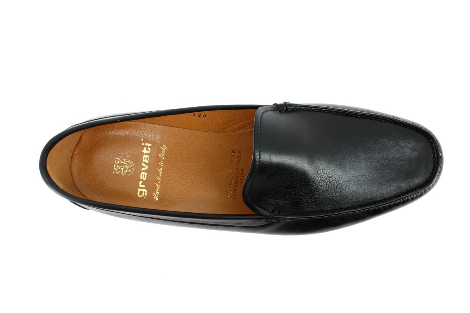 Gravati Slipper CALF NERO (40½)