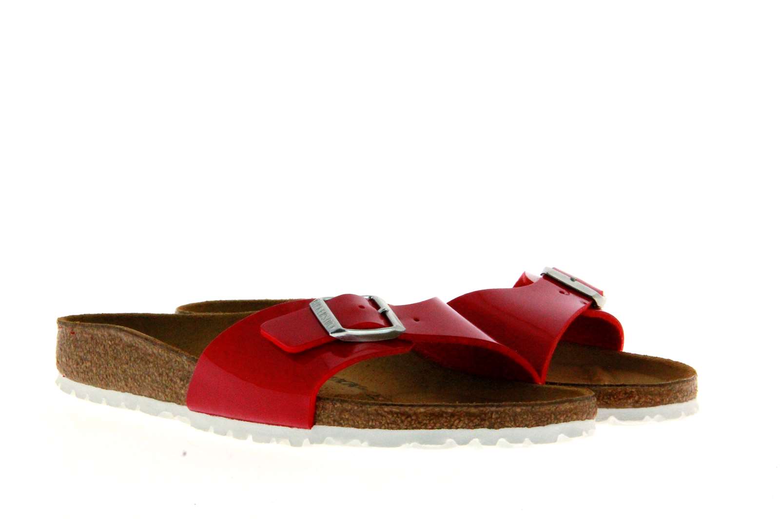 Birkenstock Pantolette MADRID SCHMAL TANGO RED PATENT (40)