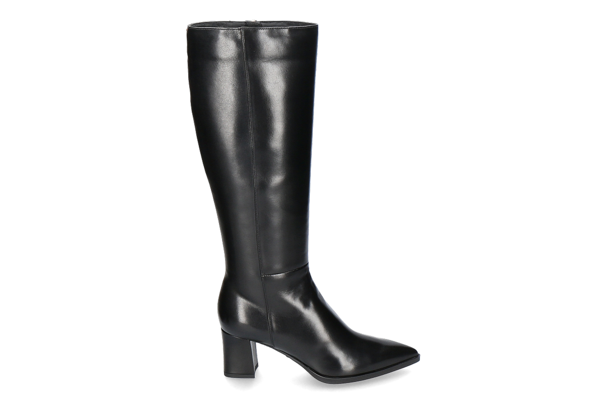 Santoni Damen- Stiefel DYAN BOOT gefüttert- schwarz/ black