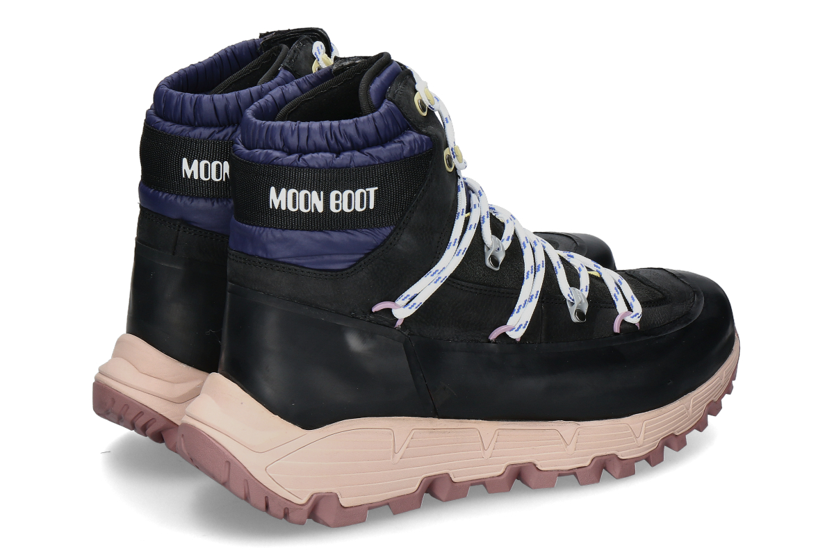Moon Boot Herren Schnürboots TECH HIKER- blue_164800000_2