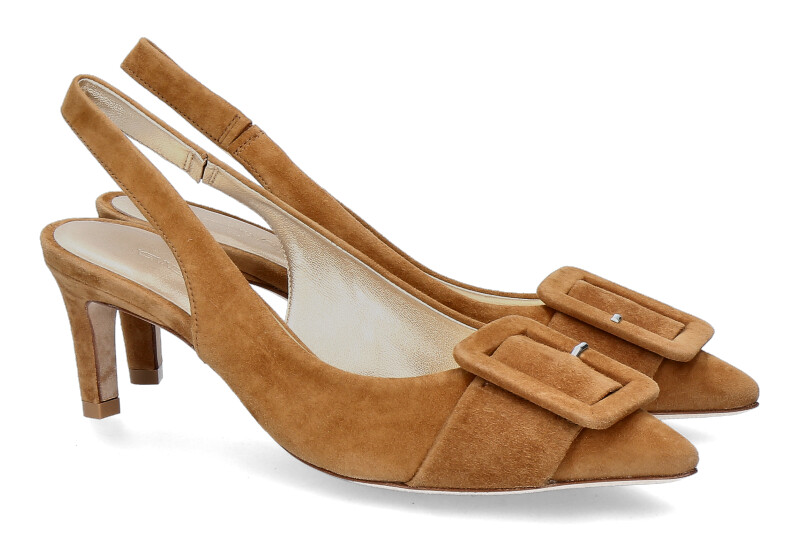 Kennel und Schmenger Slingpumps ENNY SAMTZIEGE BRANDY (35)