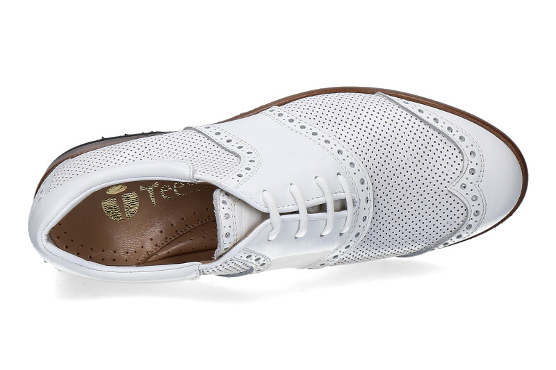 Tee Golf Shoes Damen- Golfschuh SUSY VITELLO BIANCO (41)