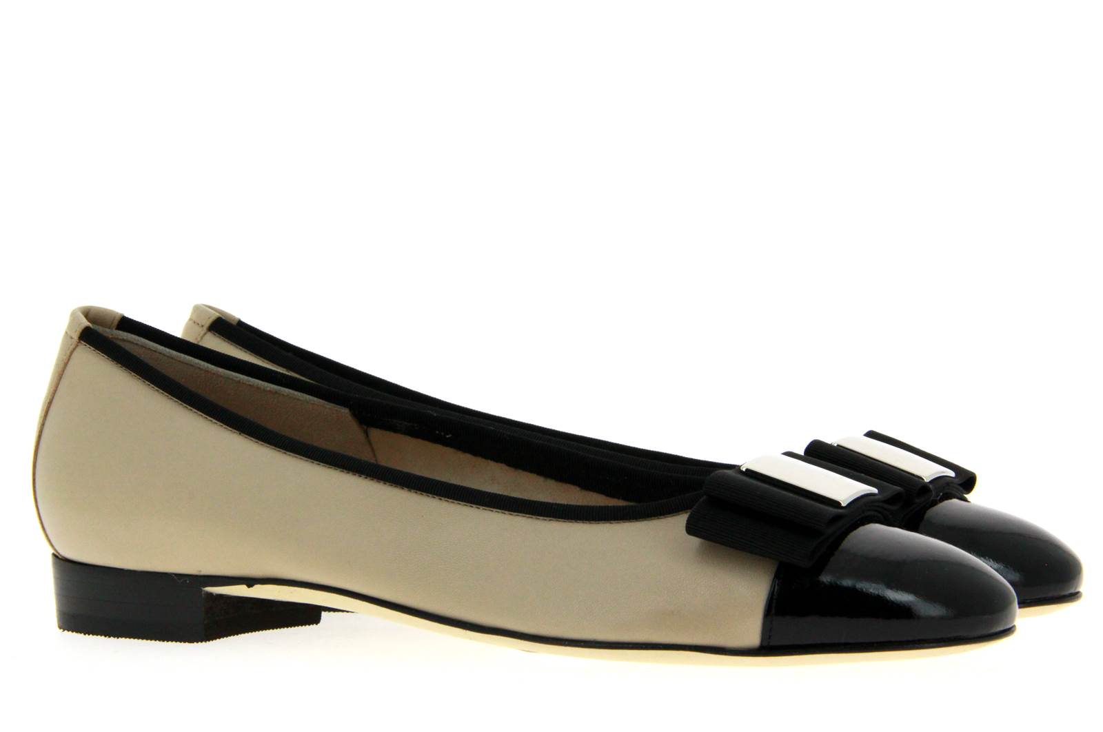 Gabriele Ballerina VERNICE NERO NUDE (41½)