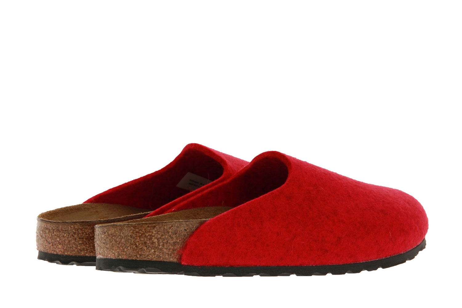 Birkenstock Clogs AMSTERDAM SCHMAL WOLLE MELANGE RED (37 )