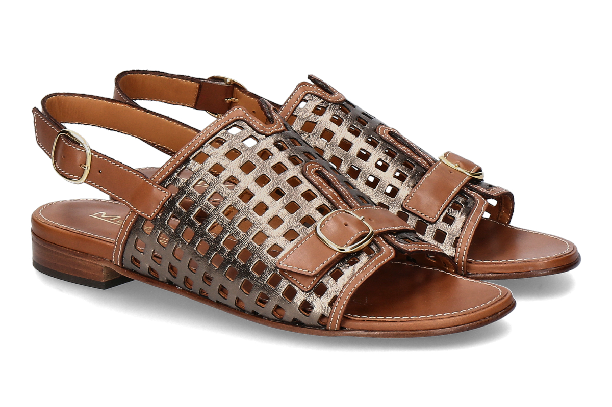 Maretto Sandale 2460 NAPPA- tabacco/ antrazit