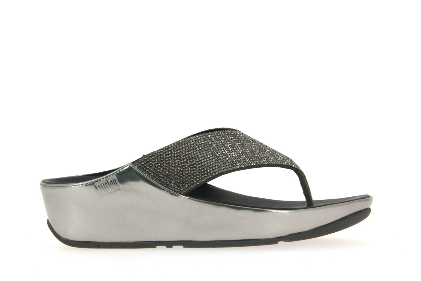 Fitflop Pantolette PEWTER CRYSTAL (36)