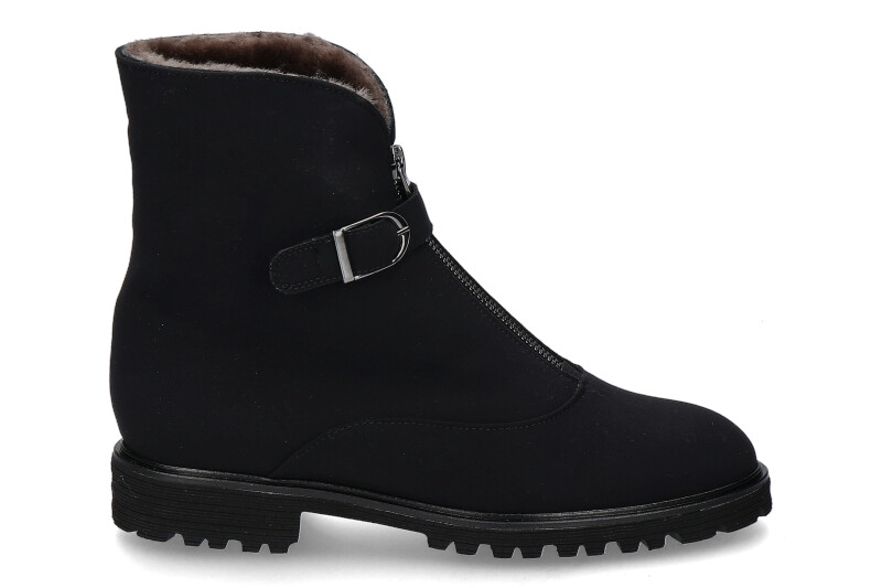 Brunate Stiefelette gefüttert TANK STEP NERO