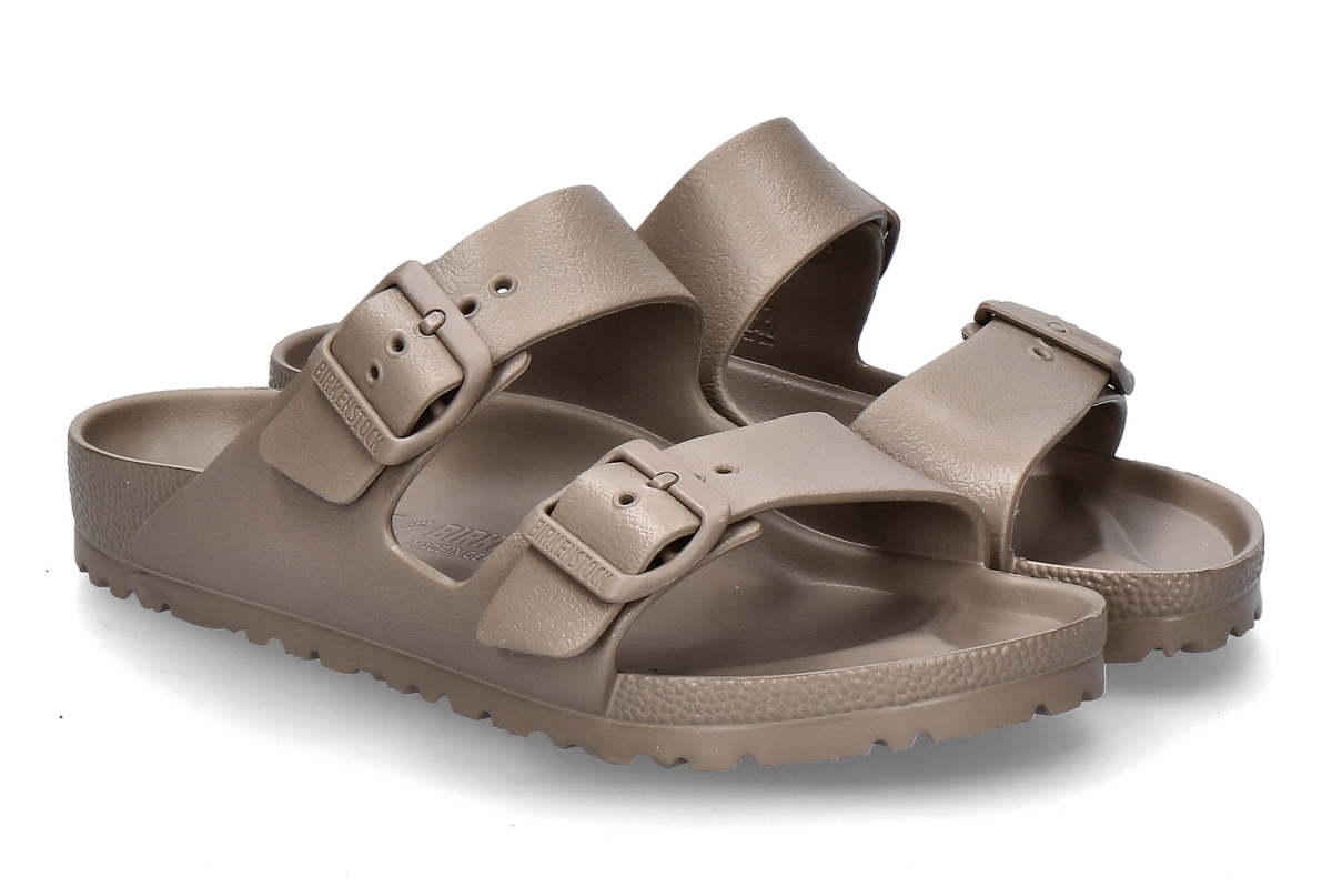 Birkenstock Damen- Pantolette ARIZONA EVA SCHMAL- grey taupe