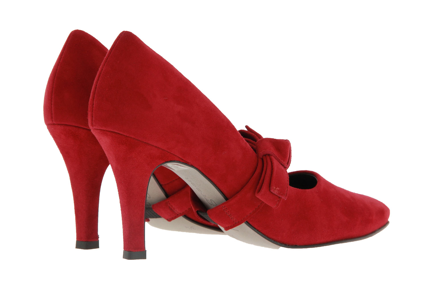 Paul Green Pumps SAMTZIEGE ROT (39)