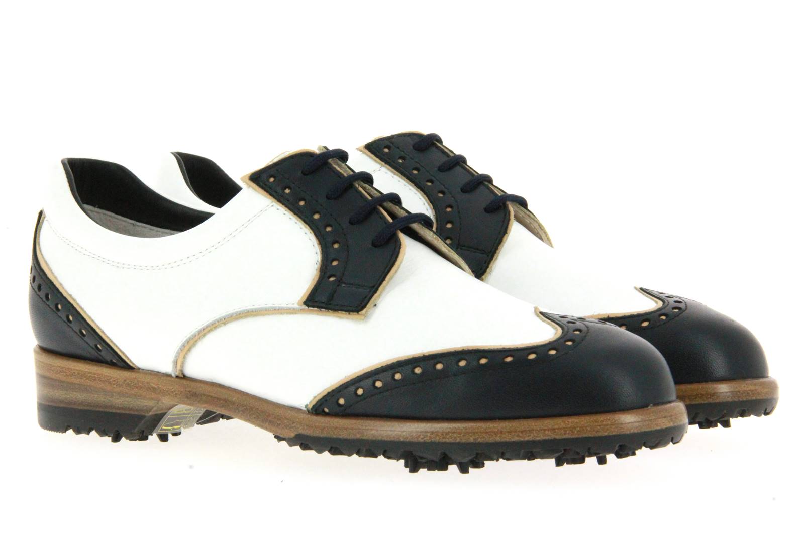 Tee Golf Shoes Damen- Golfschuh SALLY BLU BIANCO (40½)