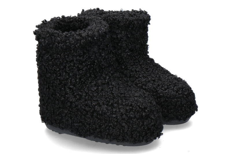 Moon Boot Snowboot ICON LOW CURLY- black