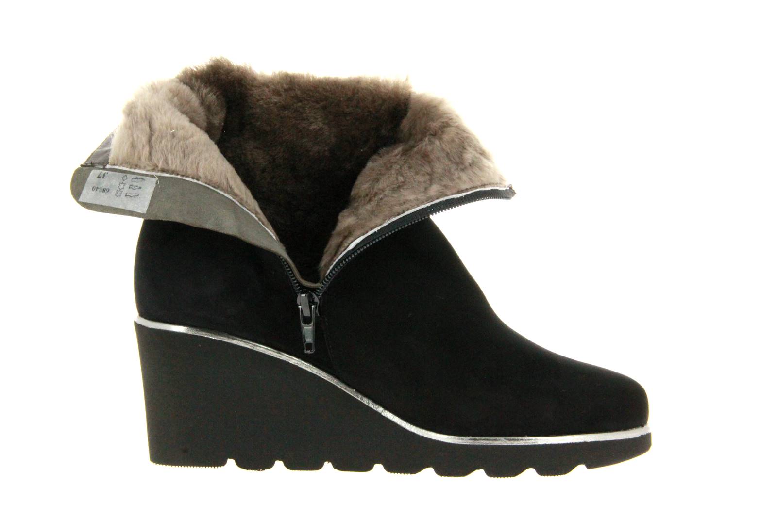 Brunate Stiefelette gefüttert LIV CAMOSCIO NERO (36½) Brunate Stiefelette gefüttert LIV CAMOSCIO NERO (36½)