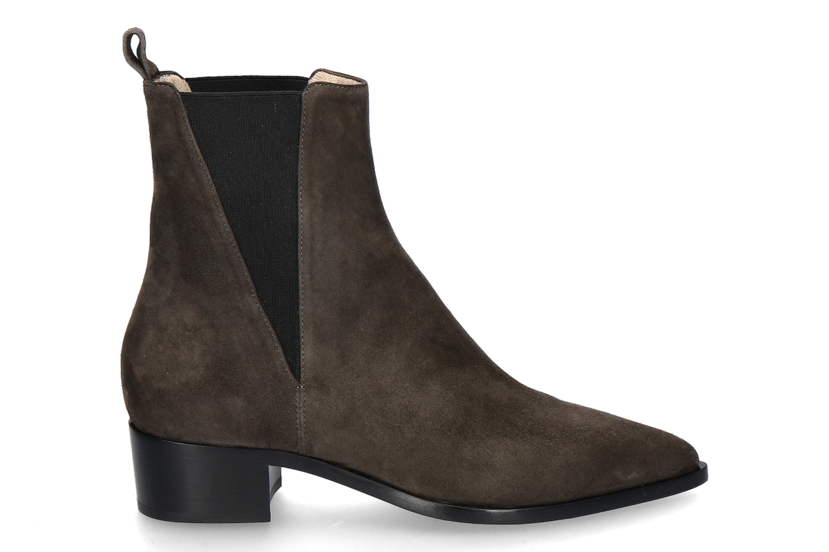 Pomme d'Or Chelsea Boot SYBIL REVERSE- dunkelbraun/ dusty brown